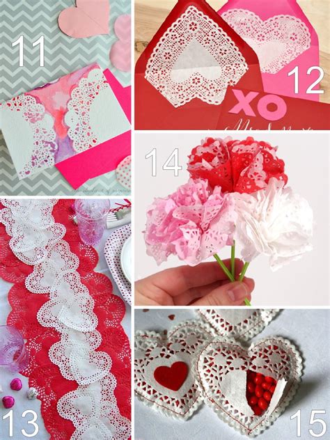 26 Paper Doily Valentine Crafts The Scrap Shoppe