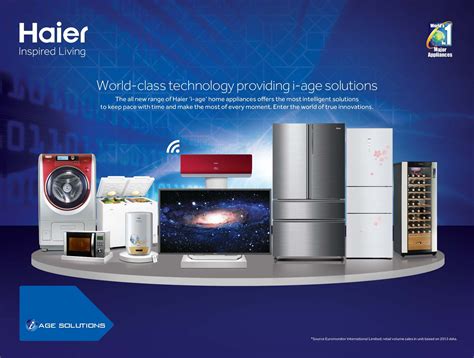 Haier S I Age Range Of Products For More Information Click