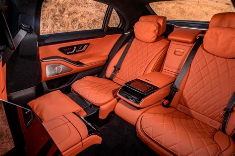 Mercedes S Class 2022 Interior Rear