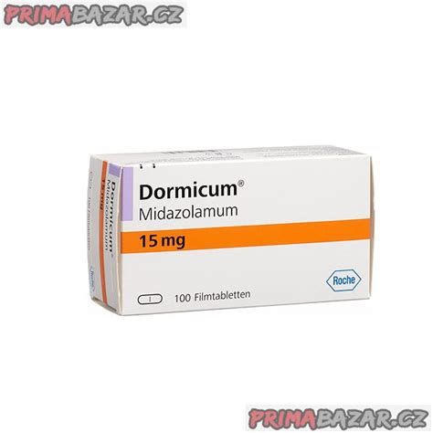 Koupím Dormicum 15 Mg Praha Sbazar Avízo Bazoš