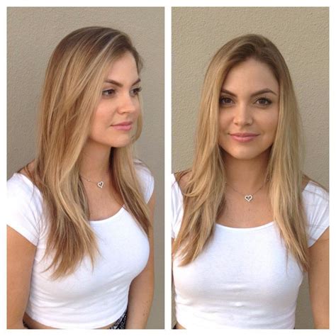 That's why when our mane is starting to feel dowdy or drab, we. Balayage Blonde Straight | Hairstyle Haircut Today