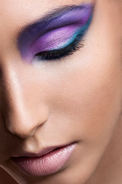 Purple And Blue Perfect Make Up Luvtolook Virtual Styling