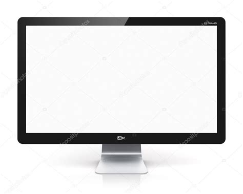 Blank Tv Or Computer Monitor — Stock Photo © Scanrail 50198671