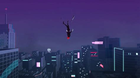 Ultra Hd Miles Morales Falling Wallpaper Designs By Cindyb