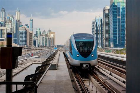 318 Dubai Elevated Train Stock Photos Free And Royalty Free Stock