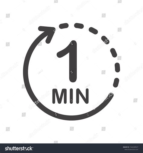 1 Minute Clock Images Stock Photos And Vectors Shutterstock