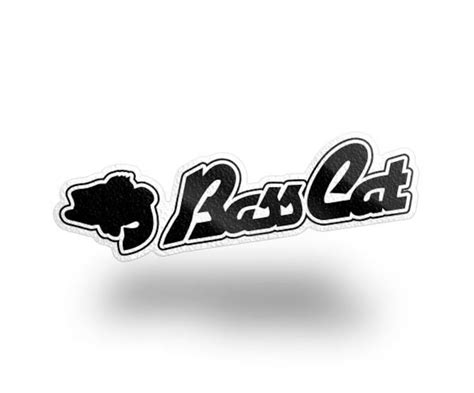 Bass Cat Bass Boat Carpet Graphic Decal Logo Etsy