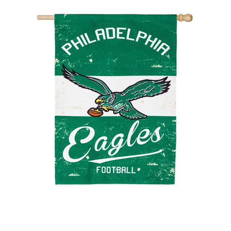 Vintage Linen Flag Philadelphia Eagles Myevergreen