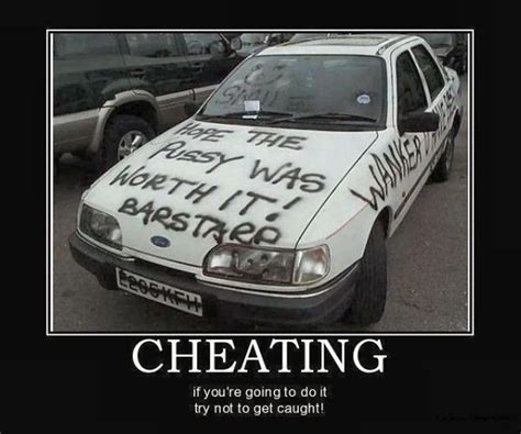 Car Humor Funny Joke Road Street Drive Driver Cheating Dont Get Caught Rage