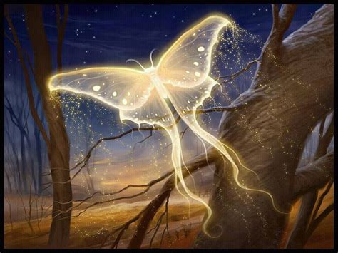 Ethereal Butterfly Howard Lyon Bild Gold Fantasy Kunst Magical Creatures Fantasy World