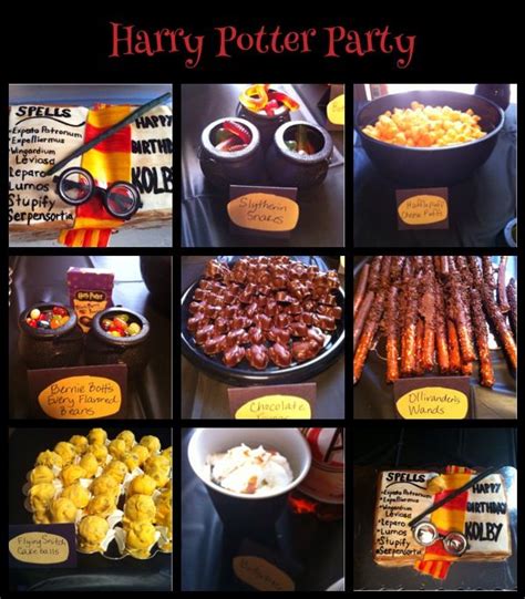 Harry Potter Birthday Party Food Ideas Mom Always Finds Out Off