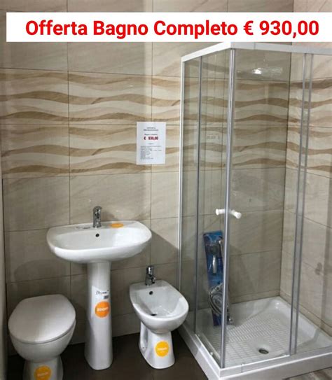 Troverete ambientazioni multiple che possono diventare un importante spunto di arredo per la casa e potrete contare su personale altamente specializzato per ogni richiesta e suggerimento. Arredo Bagno Completo Offerta