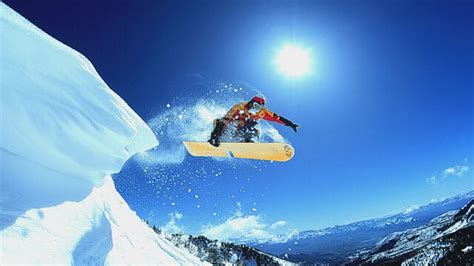 Concepe Cangur Profund Snowboard Wallpaper 4k
