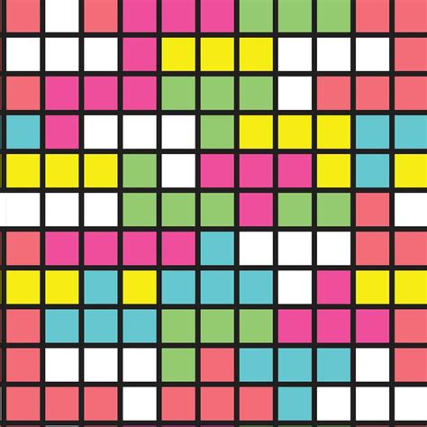 Colorful Grids Pattern 7556070 Vector Art At Vecteezy
