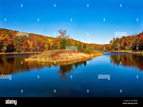 Blue Mountain Lake New Jersey Just Off The Appalachian Trail Was