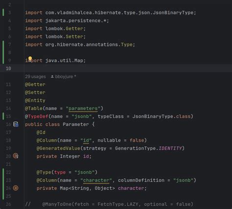 Postgresql Postgres JSONB Type And TypeDef Not Working In Spring Boot