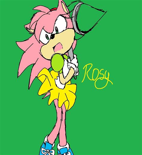 Rosy The Rascal Drawing