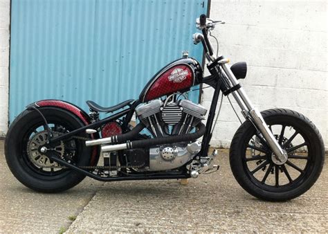 The Gimp Harley Davidson 1200cc Sportster Rigid Frisco Bobber Built