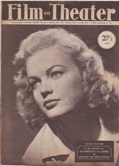 June Haver Magazine Cover Photos List Of Magazine Covers Featuring June Haver Famousfix