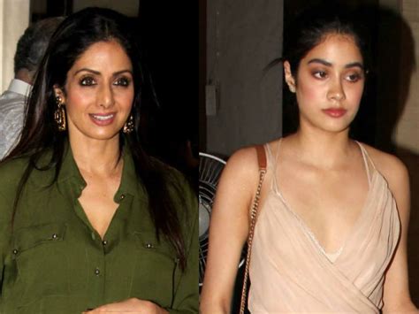 Sridevi And Daughter Jhanvi Own The Ethnic Look Cant Get Over This Pic