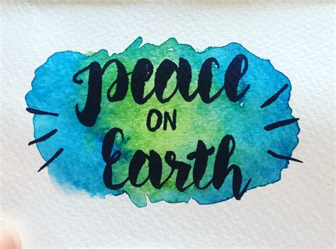 Peace 🏻 Lettering Letteringdaily Letteringart Brushlettering