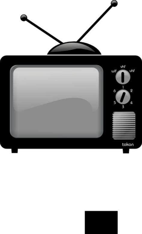 Tv Set Clip Art At Vector Clip Art Online Royalty Free And Public Domain