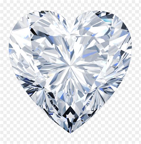 Diamond Heart PNG Transparent With Clear Background ID TOPpng