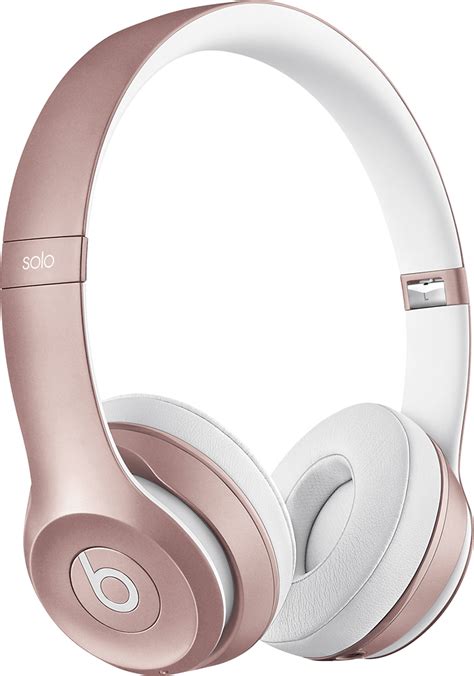 Best Buy Beats By Dr Dre Solo2 On Ear Wireless Headphones Rose Gold