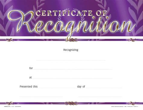 Cheap Certificate Recognition Template Find Certificate Recognition
