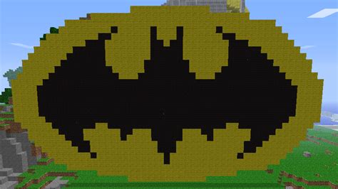 Minecraft Pixel Art Batman By Twistedanimations On Deviantart