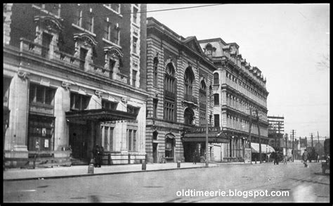 Old Time Erie Majestic Theater And Scott Block Erie Pa