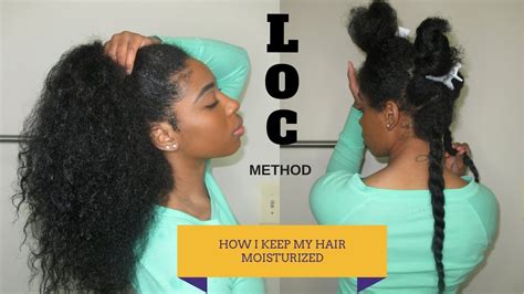 The Loc Method How I Moisturize My Natural Hair Youtube