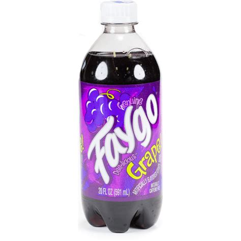 Faygo Grape Soda 20 Fl Oz Soft Drinks Carlie Cs