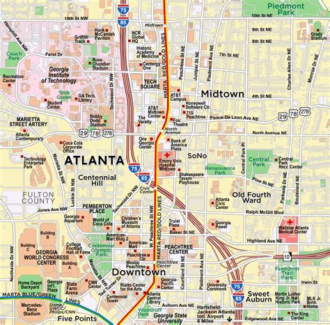 Downtownmidtown Atlanta Red Paw Technologies