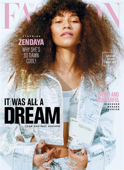 Zendaya Photoshoot For Fashion Magazine Winter 2018 Issue
