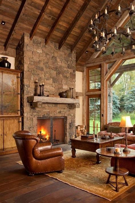 55 Luxury Living Rooms With Stone Fireplaces Page 43 Of 52