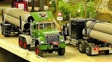 Great Rc Model Truck Collection In Scale 114 Amazing Models In Motion