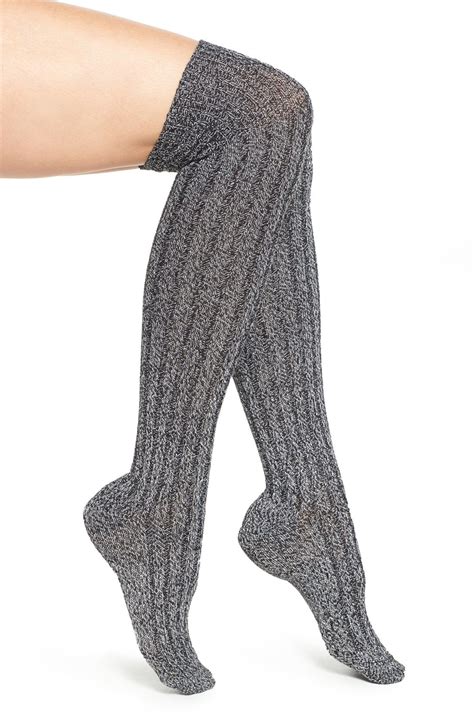 nordstrom sparkle knit over the knee socks over the knee socks otk leg warmers knee high sock