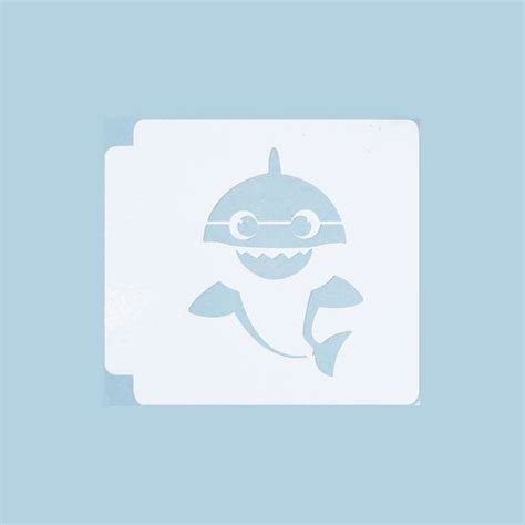 Baby Shark 783 A563 Stencil