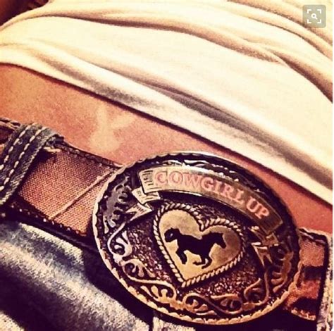 Cowgirl Up Rodeo Western Design Cow Girl Metal Southern Belt Buckle Country Belts Belt
