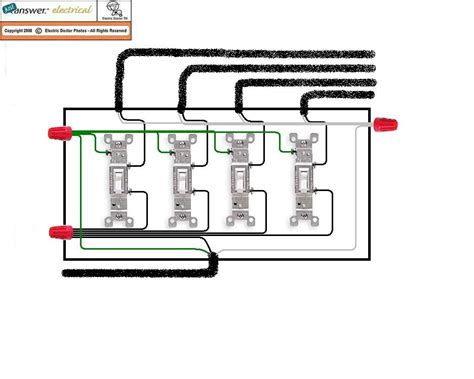 2 Gang Box Wiring Diagram How To Wire A Light Switch Home In 2020