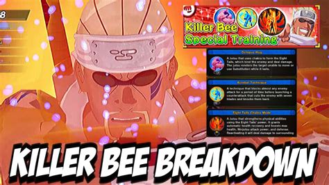 Killer Bee Gameplay Breakdown Naruto To Boruto Shinobi Striker Youtube