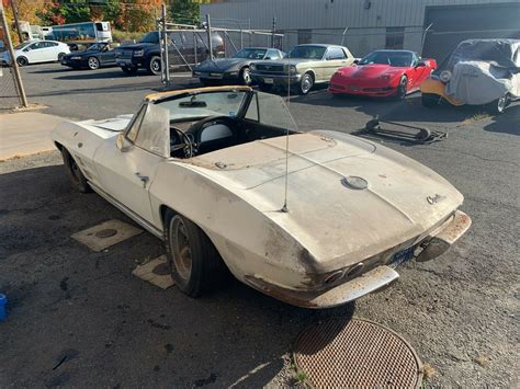 1963 Chevrolet Corvette Barn Find Looks Like Its Been Abandoned For A