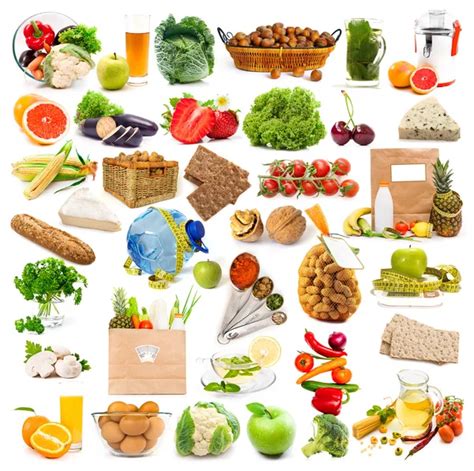 Imágenes De Collage De Alimentos Saludables Fotos De Collage De