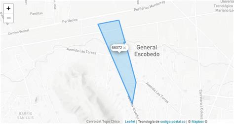 Código Postal Fraccionamiento Paseo Real General Escobedo Nuevo León