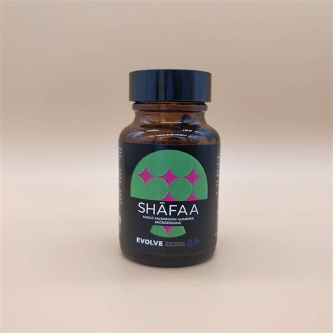 Evolve Magic Mushroom Microdosing Gummies 01g Shafaa