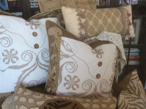 Pillows Made From A Vintage Tablecloth Pillows Vintage