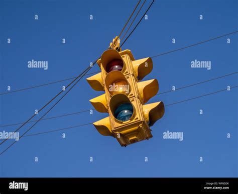 Hanging Traffic Lights Hi Res Stock Photography And Images Alamy