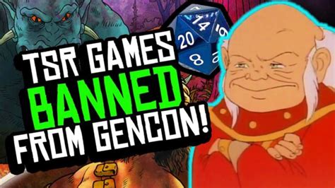 Tsr Games Banned From Gencon Arkhaven Site