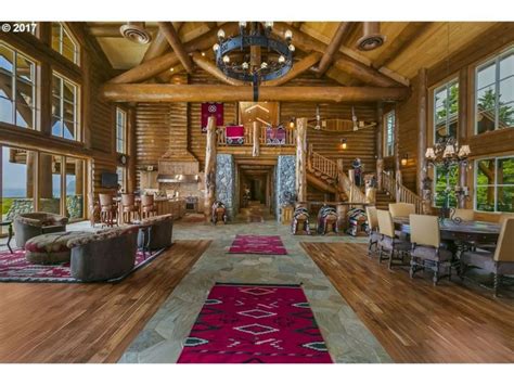 Lot 7200 wallace st, gleneden beach, or 97388. Log mansion located on the Southern Oregon coast | Cabins ...